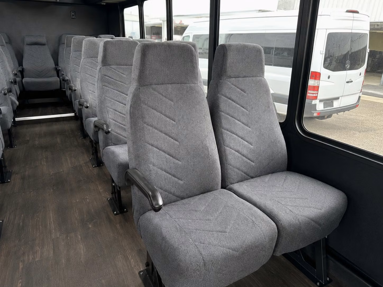 20 passenger minibus interior