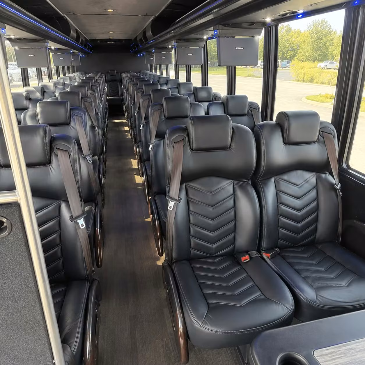 30 passenger minibus interior
