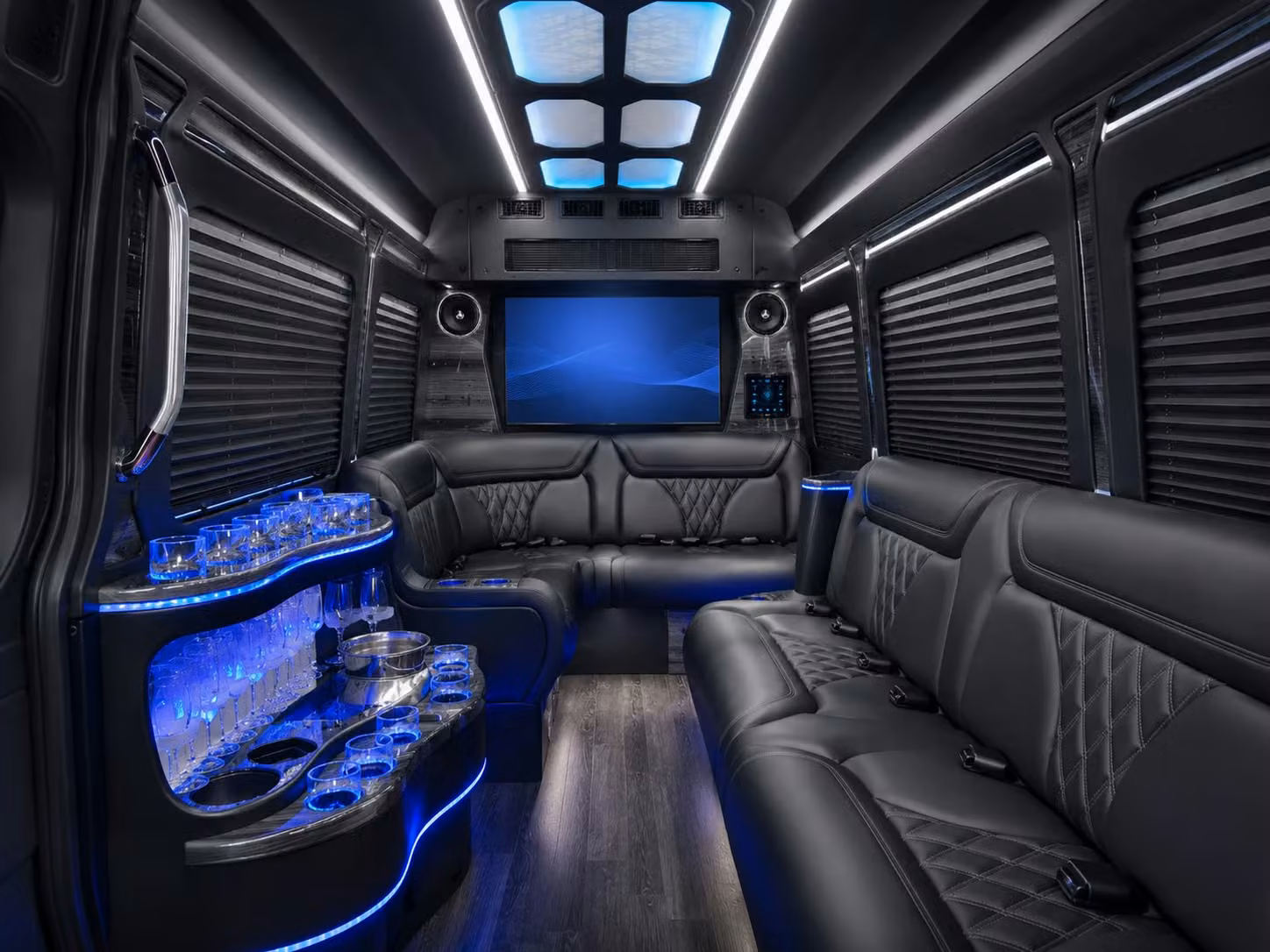 sprinter limousine inside