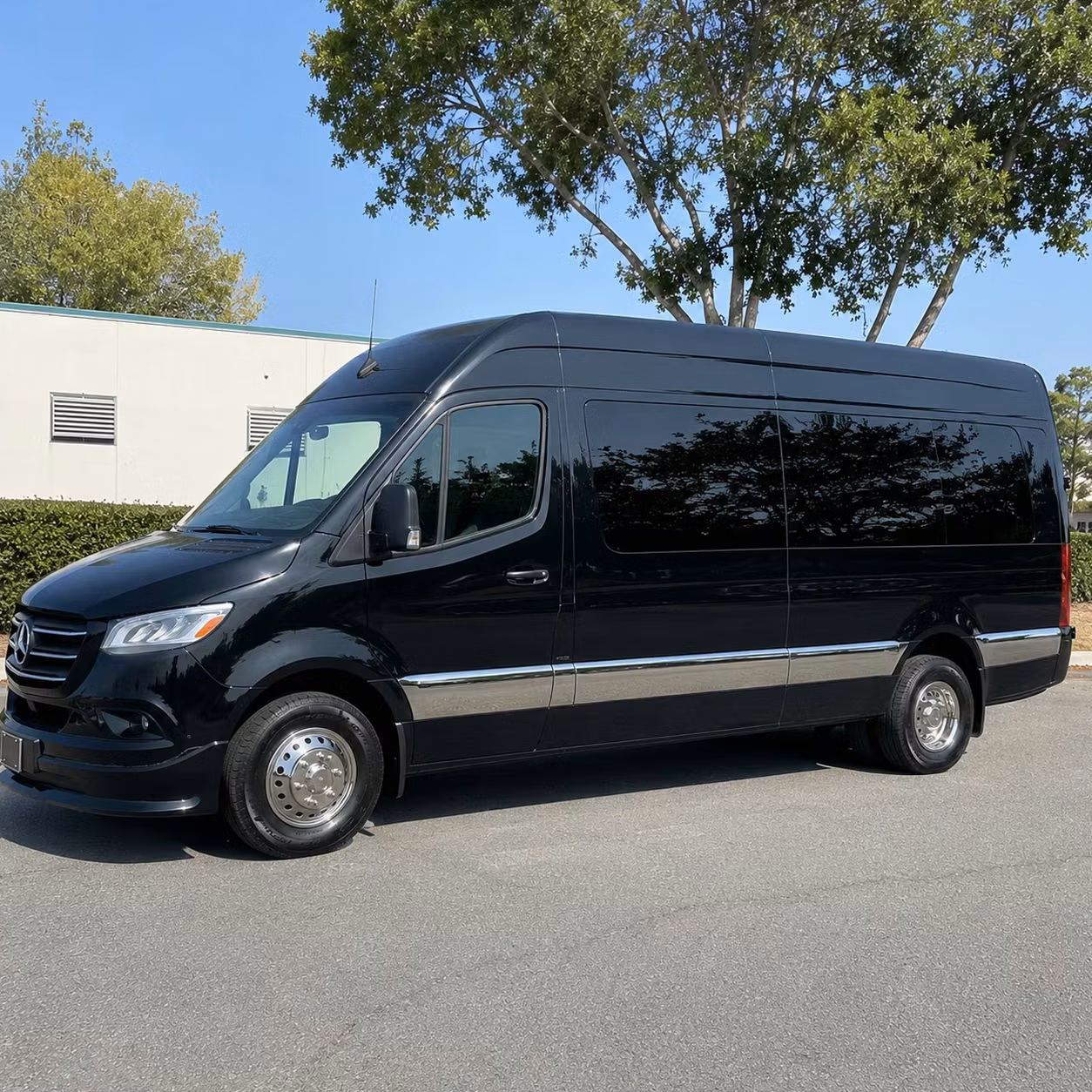 sprinter van with driver